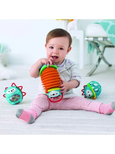 Miniatura 3 de Skip Hop Juguete musical acordeano para bebé, explora y más, erizo Acordeón de erizo