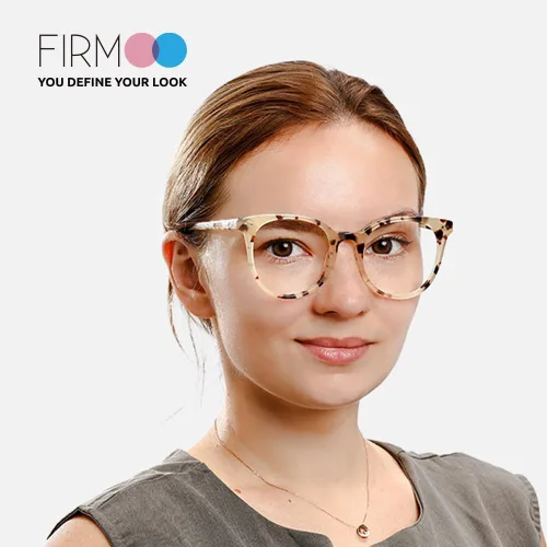 Miniatura 4 de Firmoo Gafas de lectura con bloqueo de luz azul 2023 de 1.75, lentes antirreflejos, lentes de lectura de luz azul, gafas redondas de color marfil