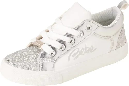 bebe Zapatos para niñas Zapatos deportivos casuales para correr Tenis de moda con purpurina para niñas (11-4 niños pequeñosniños grandes)