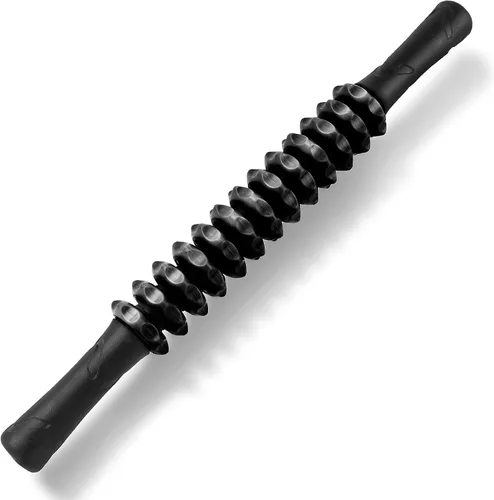 ZanLLW - Barra de rodillo muscular, barra de masaje de tejido profundo para atletas, terapia muscular para corredores, Lipo Stick para aliviar el
