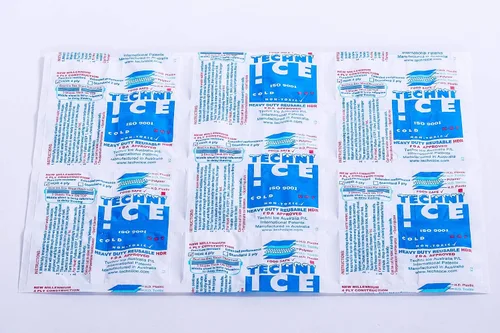 Techni Ice Paquetes de hielo y calor reutilizables HDR de 4 capas, 20 hojas especiales
