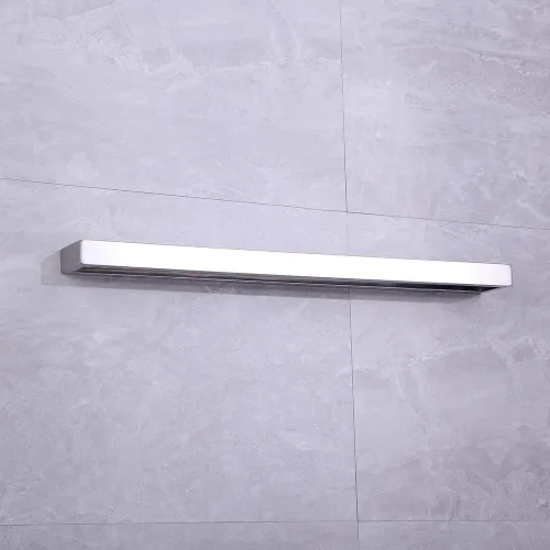 Miniatura 7 de Toallero SUS 304 de acero inoxidable de 24 pulgadas, toallero montado en la pared, toallero para baño, estilo cuadrado moderno, acabado pulido