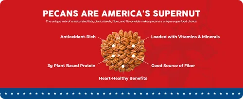 Miniatura 2 de Pecan Nation Mitades de nueces tostadas con sabor a canela, 16 onzas, natural, sin conservantes, rico en antioxidantes, sin OMG, aperitivo saludable