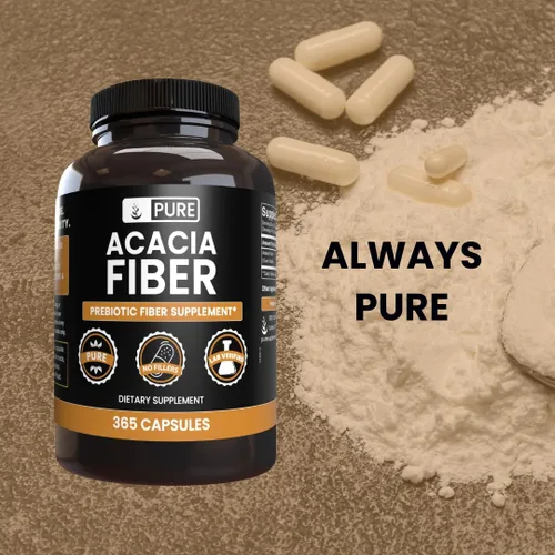 Miniatura 5 de Pure Original Ingredients Fibra de acacia (365 cápsulas) sin magnesio o rellenos de arroz, siempre pura, verificada por laboratorio