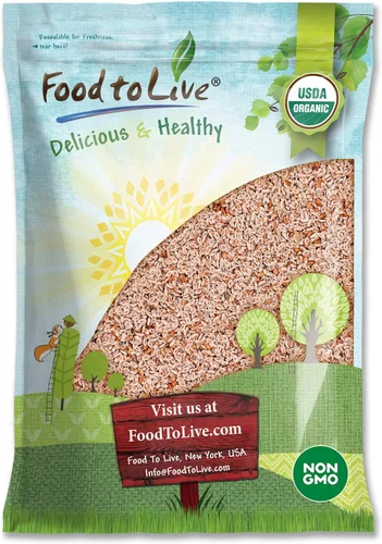 Miniatura 7 de Semillas de psyllium enteras orgánicas, 8 onzas, sin OMG, veganas, kosher, aptas para dieta cetogénica, crudas, a granel, ricas en hierro, espesante