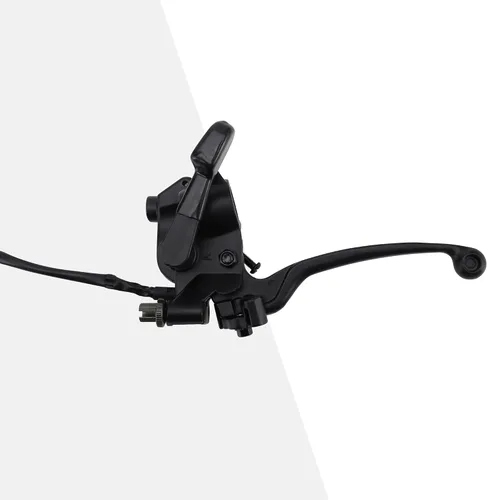 Miniatura 4 de GOOFIT Acelerador de pulgar de mango recto de 7/8 pulgadas de 0.866 in con palanca de freno doble, reemplazo para 50cc 70cc 90cc 110cc 125cc 150cc