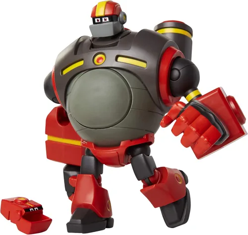 Miniatura 3 de Mega Man Fully Charged Figura de acción de 7 pulgadas Guts Man