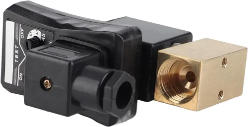 Miniatura 4 de Válvula de drenaje automática del compresor de aire 110V AC con función de temporizador para sistemas de aire comprimido Secadoras Válvula