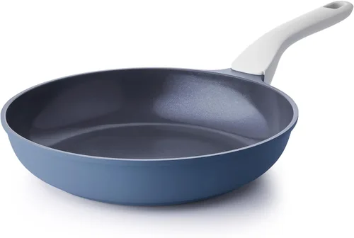 PRICUSIS - Sartén antiadherente de cerámica, sartenes de 8/10/12 pulgadas sin tóxicos, sartenes para huevos y tortillas y para el chef, compatible