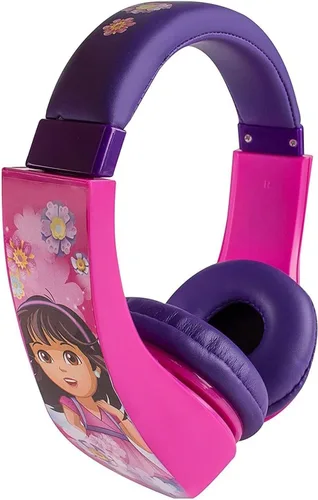 Miniatura 6 de Sakar Auriculares seguros sobre la oreja para niños, limitador de volumen para desarrollar oídos, conector estéreo de 0.138 in, recomendado