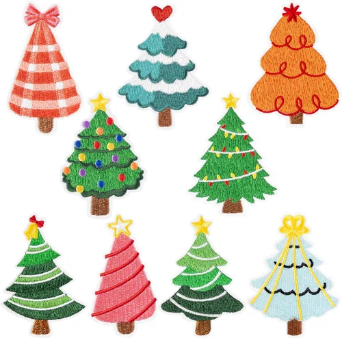 Miniatura 12 de 9 piezas de parches para planchar de regreso a la escuela coloridos ABC lápiz autobús escolar para coser reparación bordado aplicación DIY