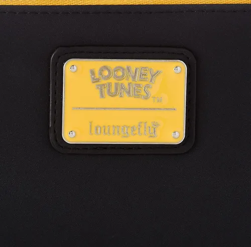 Miniatura 4 de Loungefly x Looney Tunes Daffy Duck - Cartera con solapa (negro, talla única), color negro