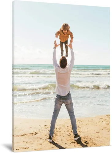 TreeDeal Crea Arte de Pared Personalizado con Tu Foto en Lienzo - Impresiones de Lienzo Personalizadas para la Familia - Cuadros de Lienzo