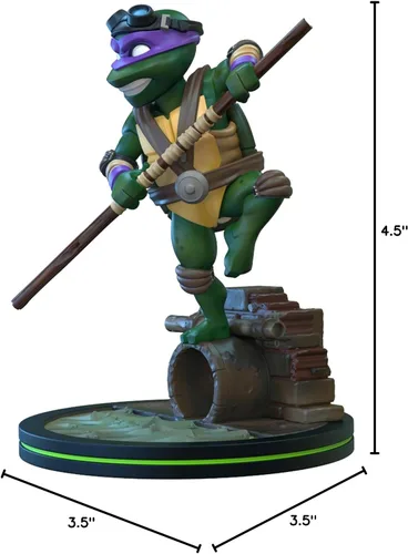 Miniatura 7 de QMx Donatello Tortugas Ninja Mutantes Adolescentes Q-Fig