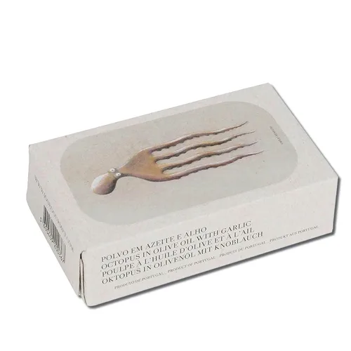 Jose Gourmet Pulpo en Aceite de Oliva con Ajo, 4.23 oz