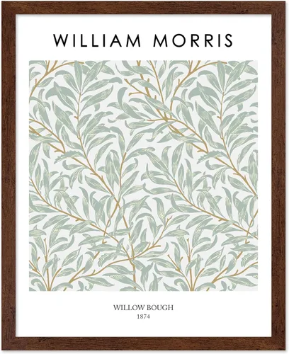 Miniatura 13 de Poster Master Póster vintage de William Morris, estampado de patrón retro de Santiago, arte de flores, arte de patrón textil, regalo para hombres