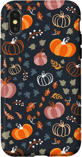 Miniatura 5 de Funda para iPhone 14 Pro Max Otoño Hojas Caídas Calabaza Cosecha de Especias Feliz Oto