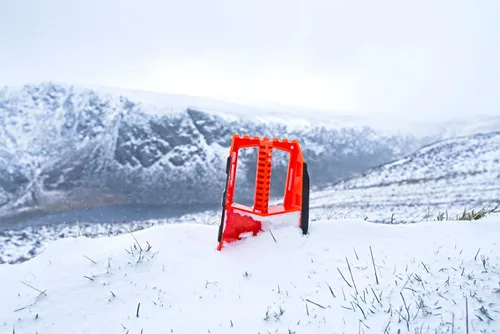 Miniatura 9 de Stayhold Pala compacta multiusos y herramienta de nieve para automóvil, SUV, camiones y barcos