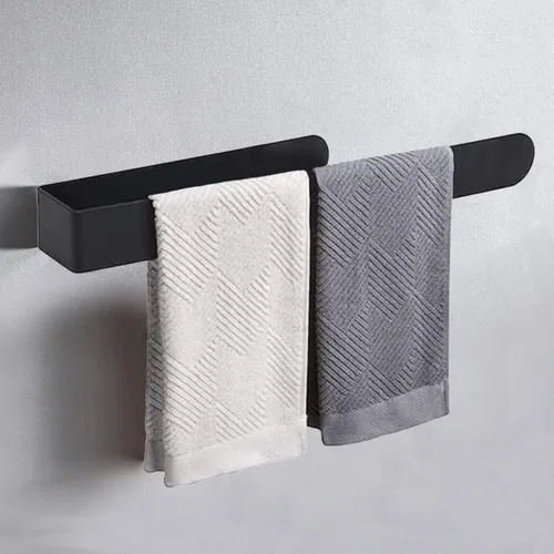 Miniatura 5 de HUFEEOH Juego de Accesorios de Baño Adhesivos, Juego de Ferretería de Baño de 6 Piezas Toalleros para Baño Montados en la Pared Juego de Barras