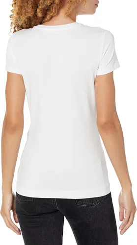 Miniatura 2 de GUESS Camiseta de manga corta con cuello redondo 0.14 oz para mujer