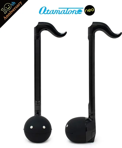 Miniatura 2 de Otamatone Regular Negro & Black [Versión japonesa] #1 Instrumento musical de Japón Juguete para niños y adultos