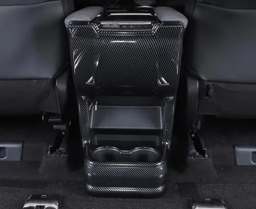 Miniatura 4 de Accesorios de automóvil compatibles con Toyota Sienna 2021 2022 2023 2024 Panel de salida de ventilación de aire trasero interior cubierta