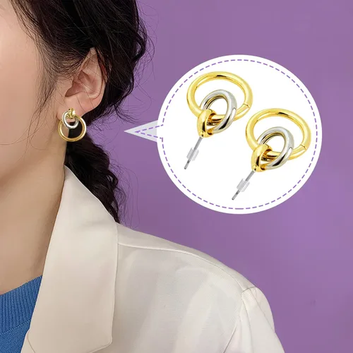 Miniatura 6 de TOAOB - 144 piezas de repuesto de silicona transparente para aretes, almohadillas de goma de seguridad, topes de repuesto de 0.098 x 0.198 pulgadas