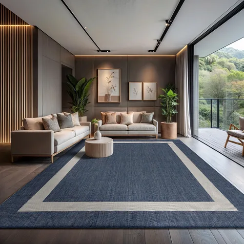 Miniatura 55 de CAMILSON Alfombra para exteriores, alfombras modernas para patios interiores y exteriores, tapetes de cocina y pasillo, alfombra lavable para porche