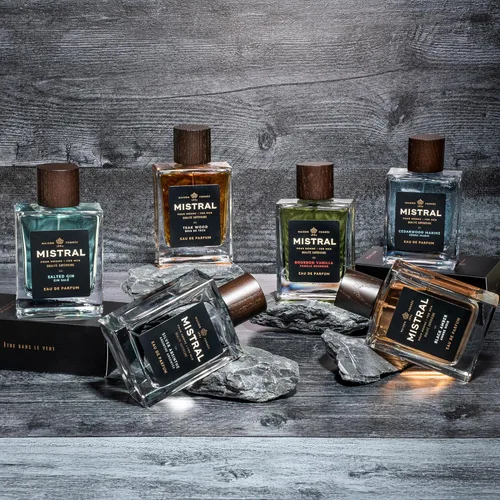 Miniatura 7 de Mistral Colonia para Hombre – Eau de Parfum de Madera de Cedro Marina Aroma Masculino Fresco y Boscoso con Marino, Jazmín y Cedro Perfume