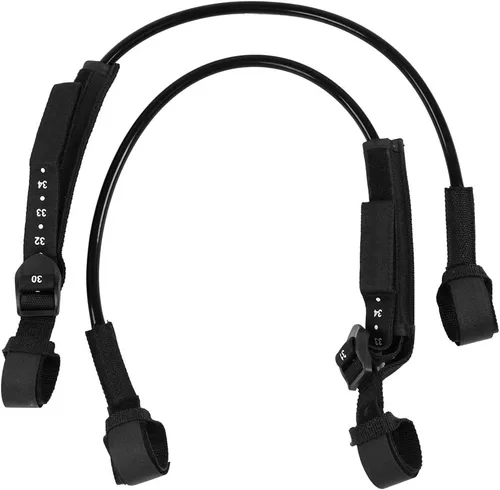 Miniatura 9 de Cuerda de correa de surf, 2 piezas de 28 a 34 pulgadas, líneas de arnés de seguridad ajustable para windsurf, correa para tabla de surf, accesorio