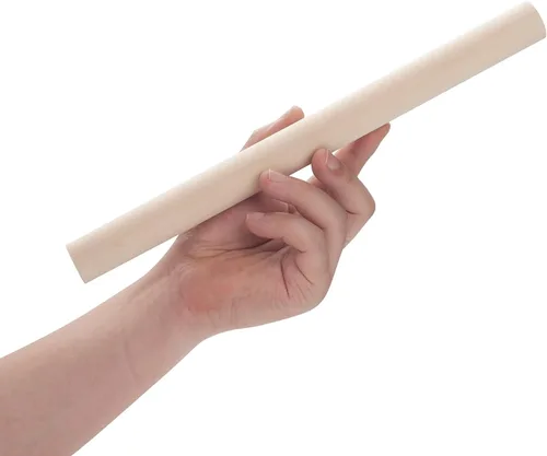 Miniatura 3 de Varillas de Clavija de Madera Tacos de Madera para Manualidades, 6 PCS 1 x 12 Palitos Redondos de Madera para Manualidades, Tacos Gruesos