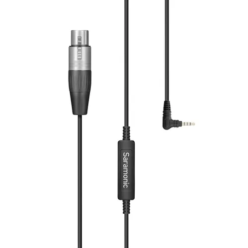 Saramonic Micrófono SR-XLR35 a TRRS de 1/8" (3,5 mm) (Sr-XLR35)