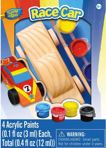 Miniatura 10 de Works of Ahhh Mini Craft Set - Juego de manualidades familiares para construir y pintar casa de pájaros