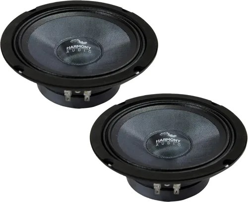 Harmony Audio HC-CMB65 Estéreo para Coche Cabron Mediados Bajo Rango Medio 6.5" Altavoces 4 Ohm