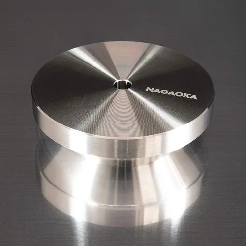 Miniatura 2 de NAGAOKA Accesorios Disco de vinilo Estabilizador Inoxidable Tallado STB-SU01