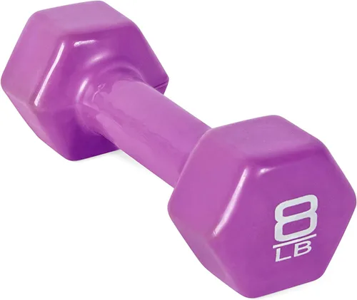 Miniatura 8 de Cap Barbell - Mancuerna con revestimiento de vinilo 1-15 LB (unidad única o par)