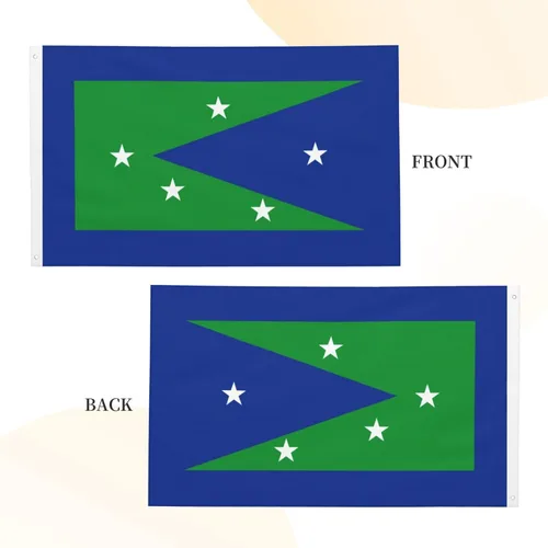Miniatura 5 de Bandera del condado de Peconic, bandera de Nueva York, 3 x 5 pies, poliéster duradero de doble cara, divertida pancarta decorativa para exteriores