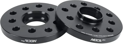 Miniatura 8 de MOCA 2 piezas de espaciadores de rueda de 15 mm 5x100 a 5x112 mm de patrón de pernos 57,1 mm de perforación del cubo M14x1.5 para 1998-2022