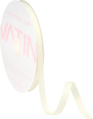 Miniatura 27 de Vatin - Rollo de cinta de grogrén, rollos de 25-50 yardas, perfecto para decoración de bodas, coronas, baby showers, envolturas de paquete de regalo
