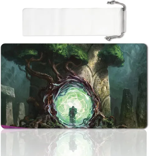 Miniatura 33 de Juego de Mesa MTG Alfombrilla de Juego Tamaño 60X35 cm CCG Compatible para MTG CCG RPG Juego de Cartas Coleccionables (JACE-The-Mind-Sculptor)