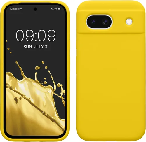 Miniatura 339 de kwmobile Funda Compatible con Google Pixel 6 Pro - Funda de Teléfono de Silicona TPU con Acabado Suave - Azul Caribe
