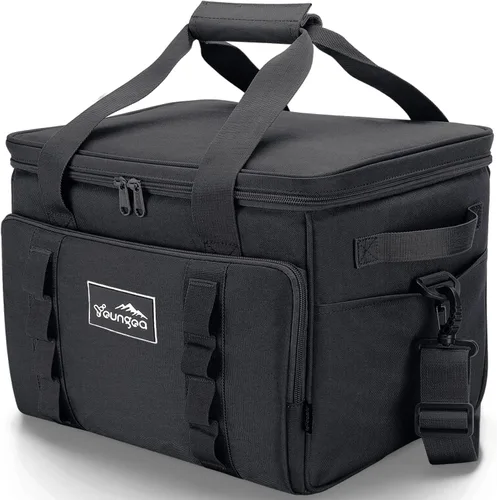 Bolsa de enfriamiento YOUNGOA 48 latas, aislada, a prueba de fugas, enfriador suave grande plegable portátil para viajes, bolsas de enfriamiento de