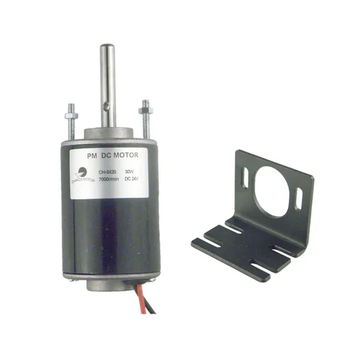 Miniatura 12 de CHANCS Motor de engranaje eléctrico de poco ruido del eje común del poder más elevado CH-3420 24V DC 7000RPM del alto esfuerzo de torsión