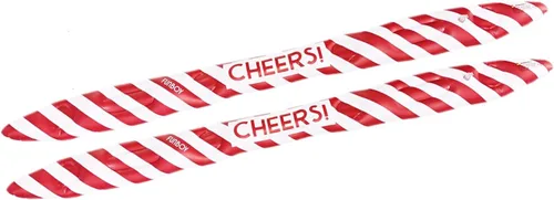 Miniatura 2 de FUNBOY Cane-BNDL Shotski, paquete de dos, rojo y blanco