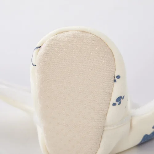 Miniatura 4 de pureborn Botines de invierno para bebé, de forro polar, antideslizantes, para cuna