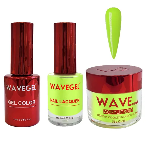Miniatura 58 de WAVEGEL - Juego de gel de remojo, laca de uñas y polvo acrílico y polvo de inmersión a juego - Colección Queen - #015 Noble Men