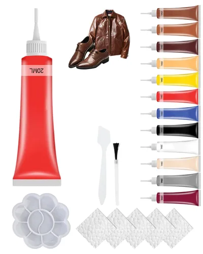 Miniatura 9 de Gel de reparación de cuero avanzado 2026, kit de reparación de cuero para asiento de automóvil, kit de reparación profesional de cuero para asiento
