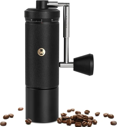 Miniatura 9 de TIMEMORE Molinillo de café manual Chestnut C3S con rebaba cónica S2C de acero inoxidable, cuerpo de metal, ajuste ajustable