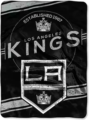 Miniatura 10 de Manta Raschel de felpa con licencia oficial de la NHL "Stamp", multicolor, 60 x 80 pulgadas