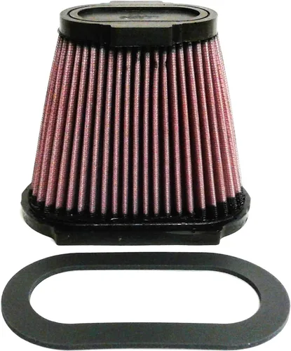 K&N Filtro de aire del motor: Filtro de aire de alto rendimiento, premium, para vehículos todo terreno: Compatible con YAMAHA (YFM660R Raptor)